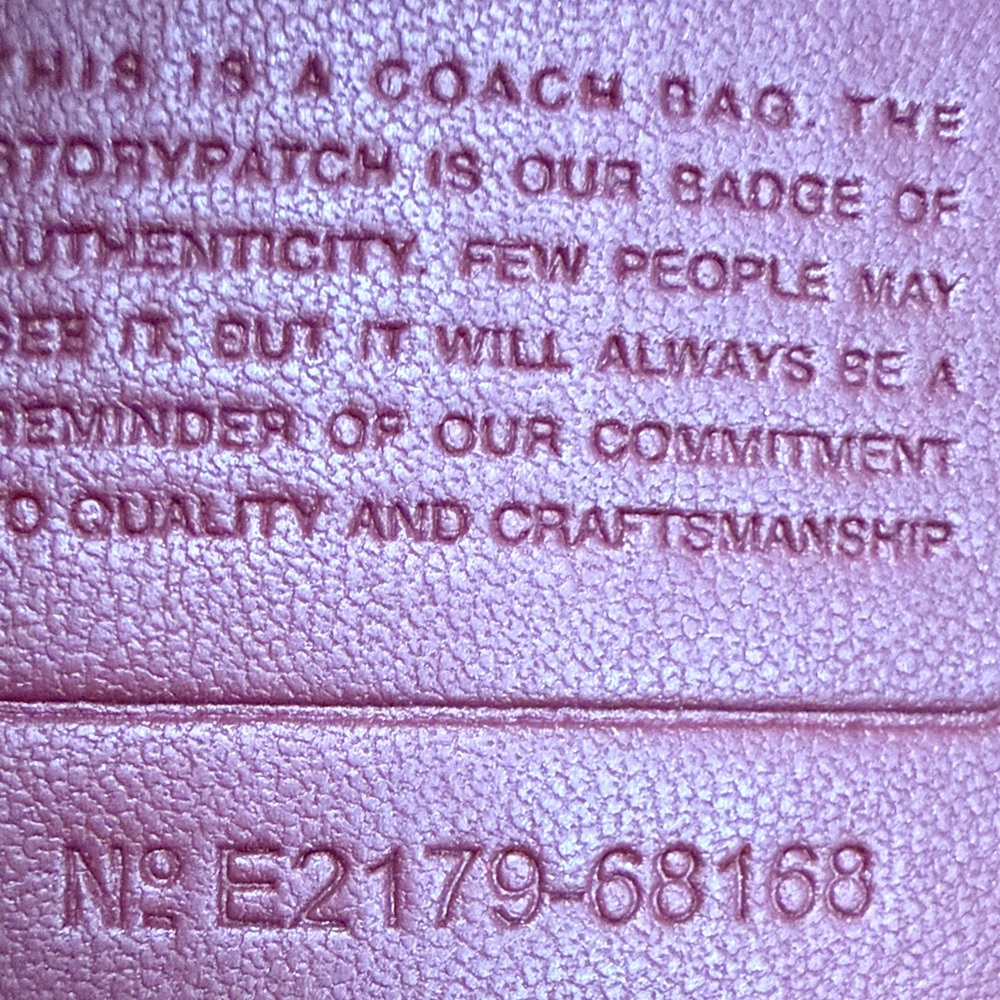 Coach Beige and Pink Crossbody Bag - Picture 8 of 13